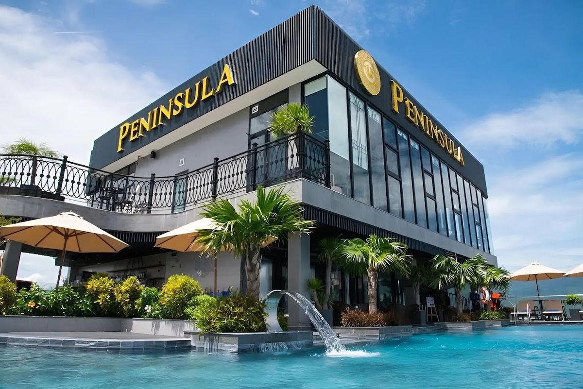 Peninsula Hotel Danang exterior in Son Tra