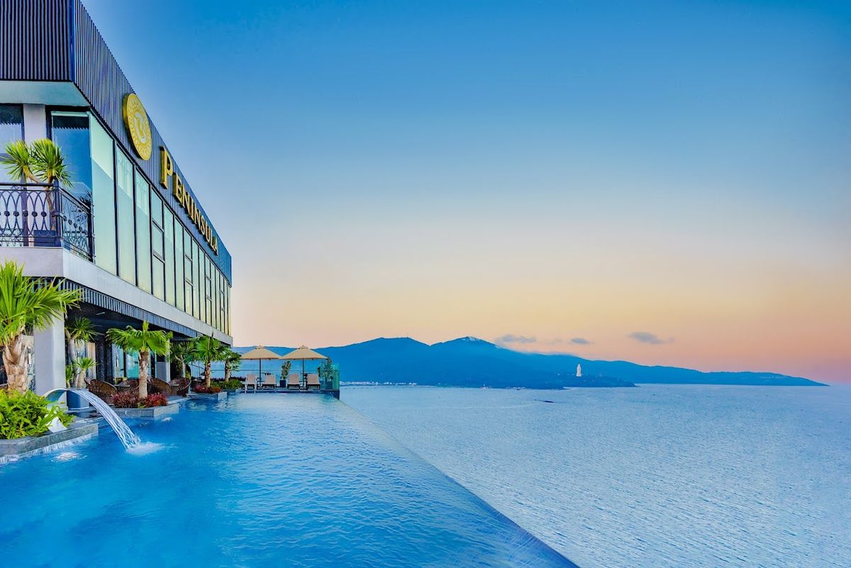 Peninsula Hotel Danang room interior in Son Tra