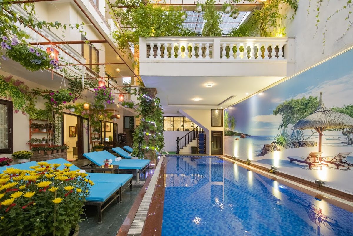 Pham Gia Boutique Homestay Villa room interior in Hoi An Old Town