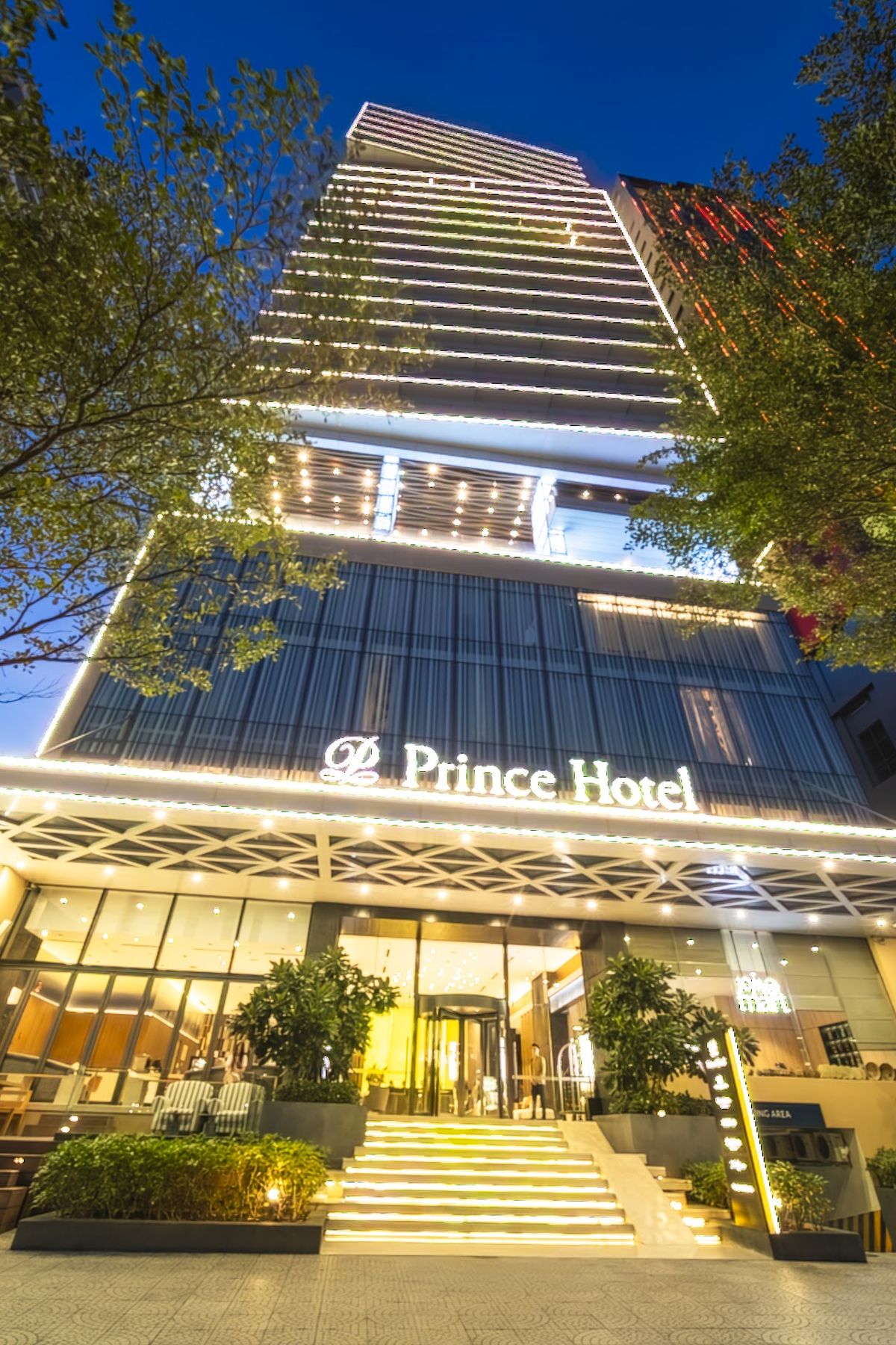 Prince Hotel Da Nang exterior in Son Tra