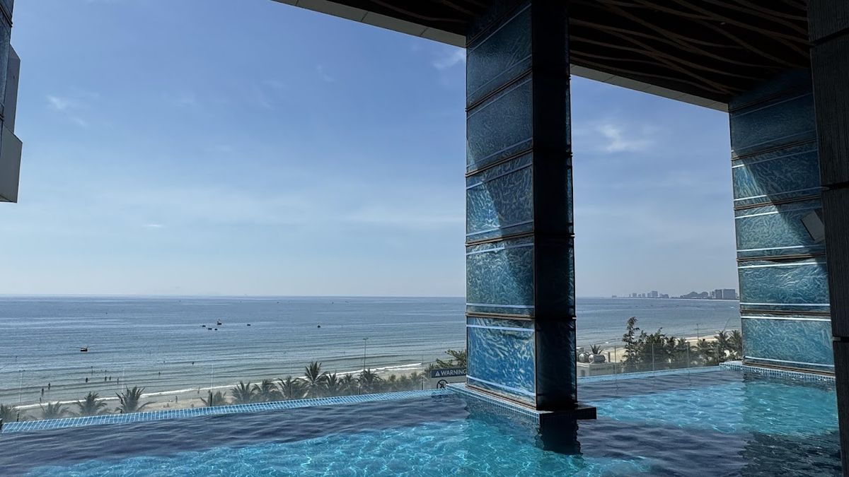 Prince Hotel Da Nang room interior in Son Tra