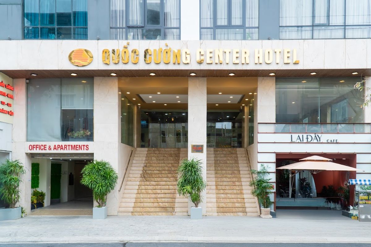 Quoc Cuong Center Hotel exterior in Da Nang City Centre