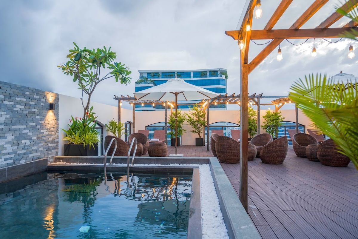 Senorita Boutique Hotel room interior in An Thuong