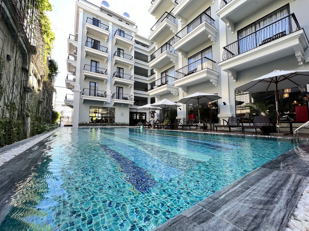 Silkian Hoian Hotel & Spa exterior in Cua Dai