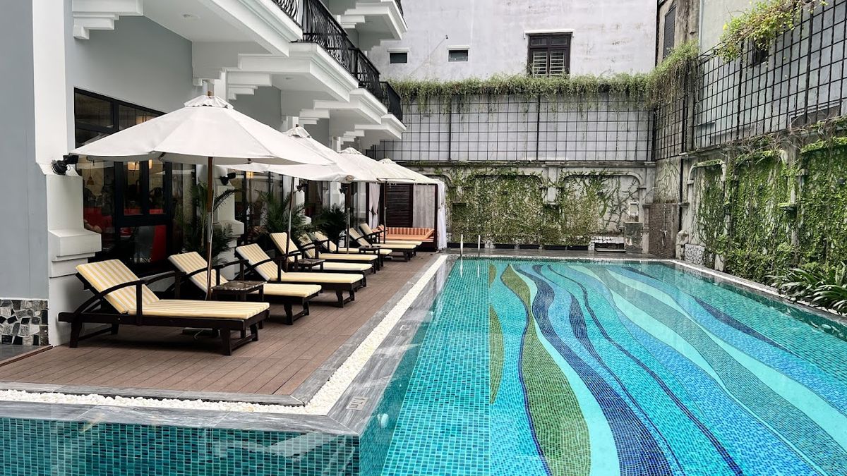 Silkian Hoian Hotel & Spa room interior in Cua Dai