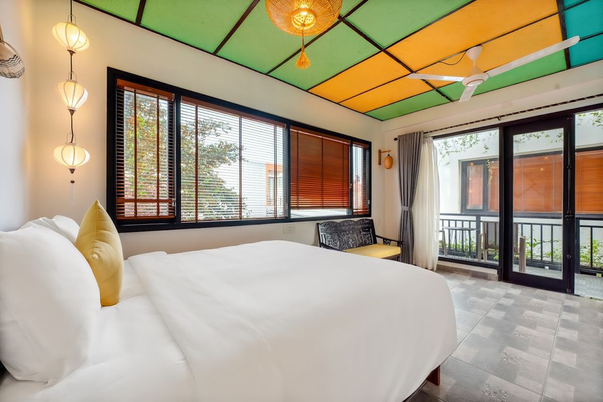 Sunkissed Paddy Hoi An Villa pool and grounds in Cua Dai