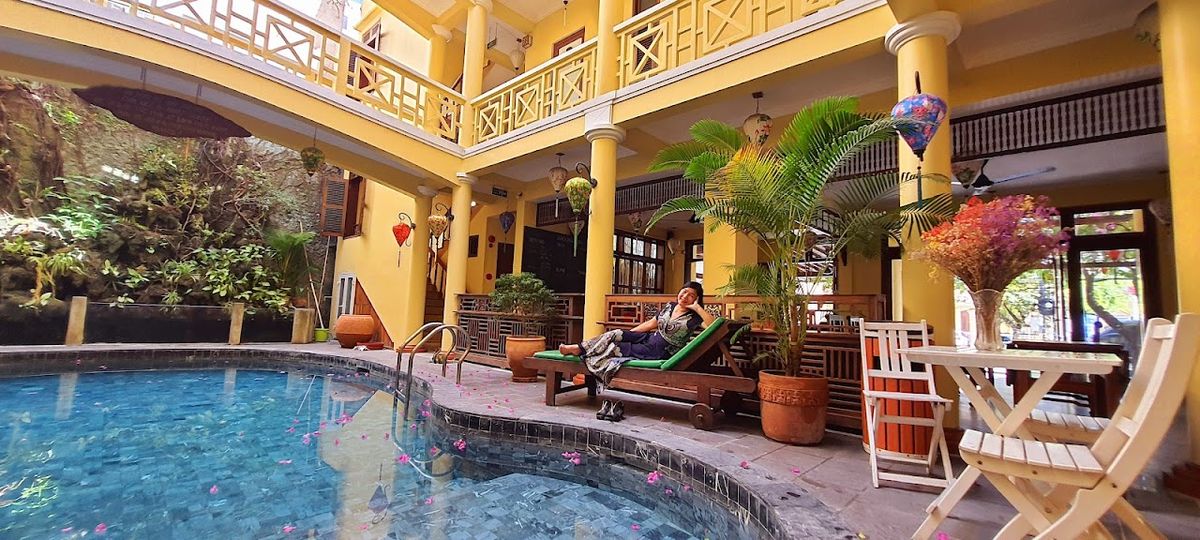 Thanh Van 1 Hotel room interior in Hoi An Old Town
