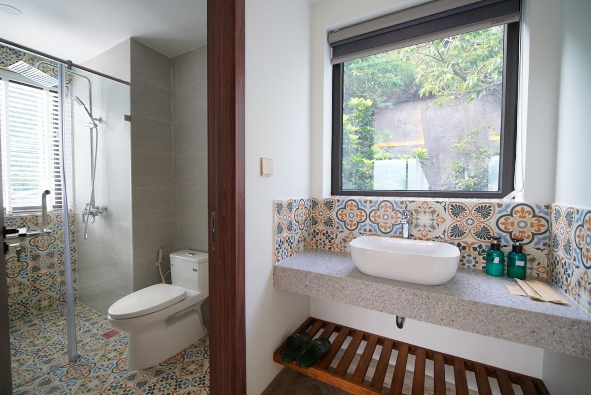 The Coral Homestay & Pub room interior in An Bang Beach