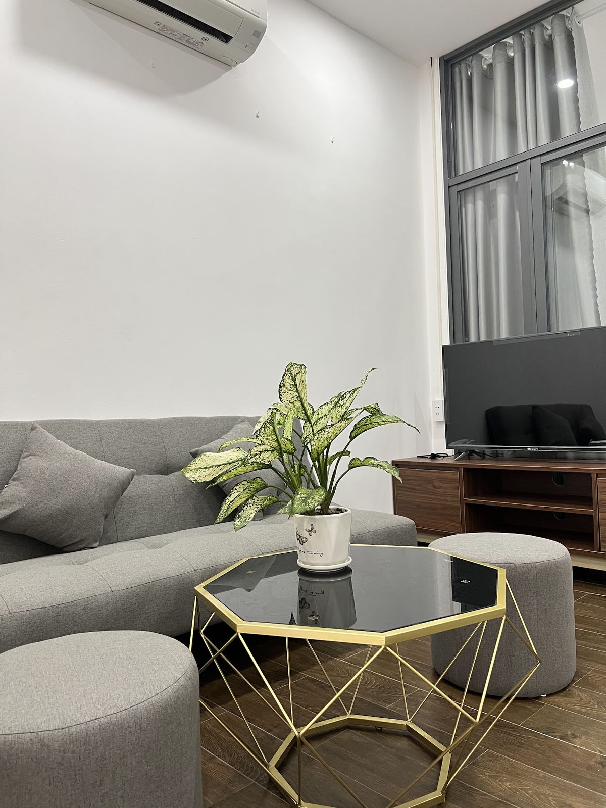The Light Apartment room interior in An Thuong