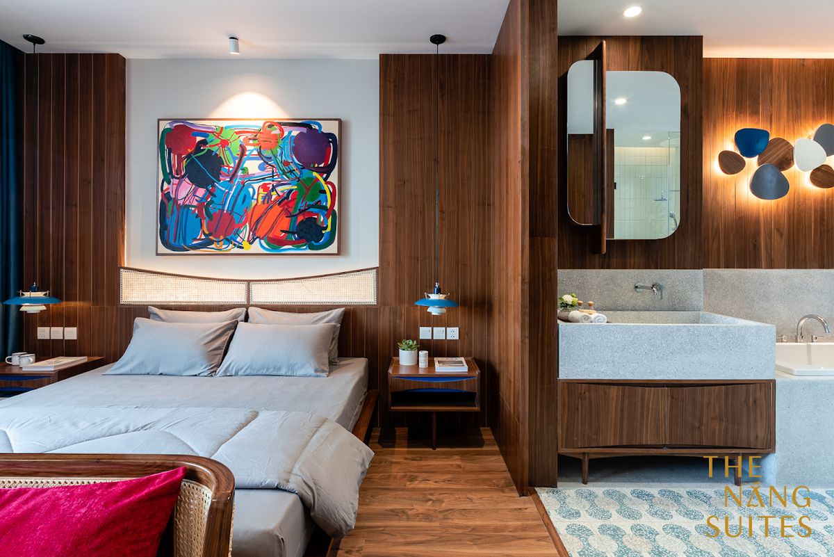The Nang Suites exterior in An Thuong