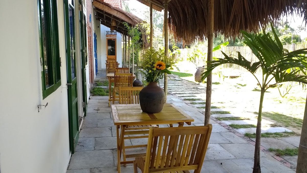 The Seaside Bungalow exterior in Hoi An Old Town