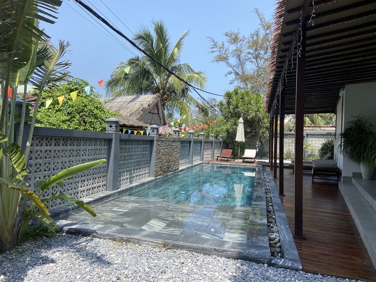 The Watermark Beachside Hotel room interior in An Bang Beach