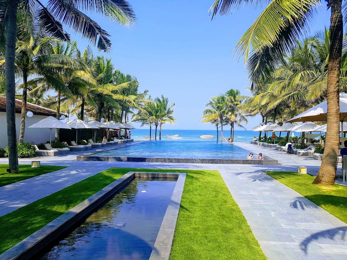 TIA Wellness Resort room interior in Da Nang City Centre