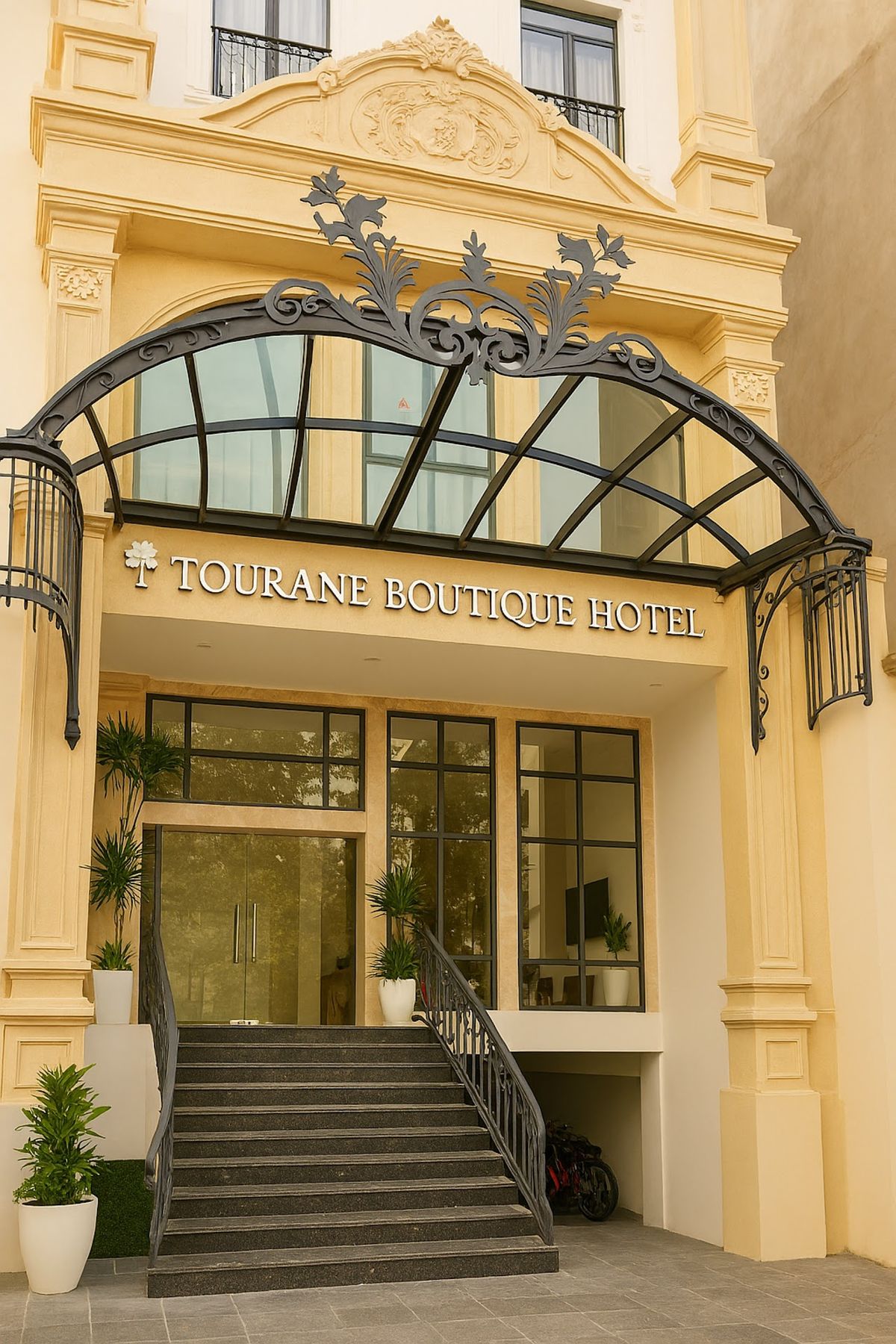 Tourane Boutique Hotel exterior in Non Nuoc