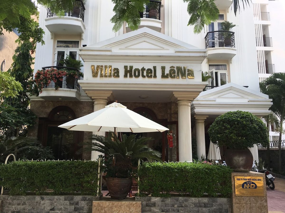 Villa Hotel LeNa exterior in My Khe Beach