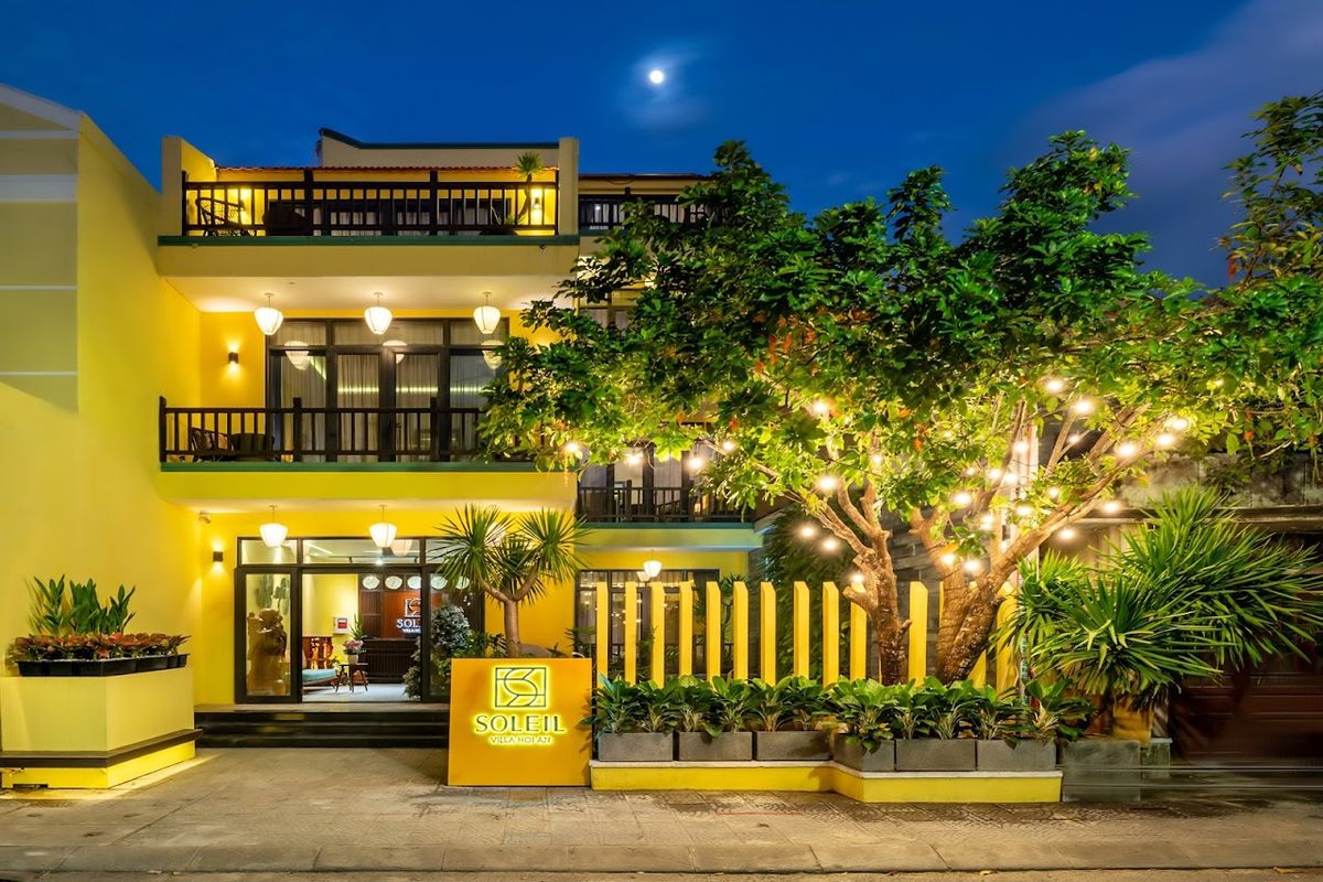 Villa Soleil Hoi An exterior in Hoi An Old Town