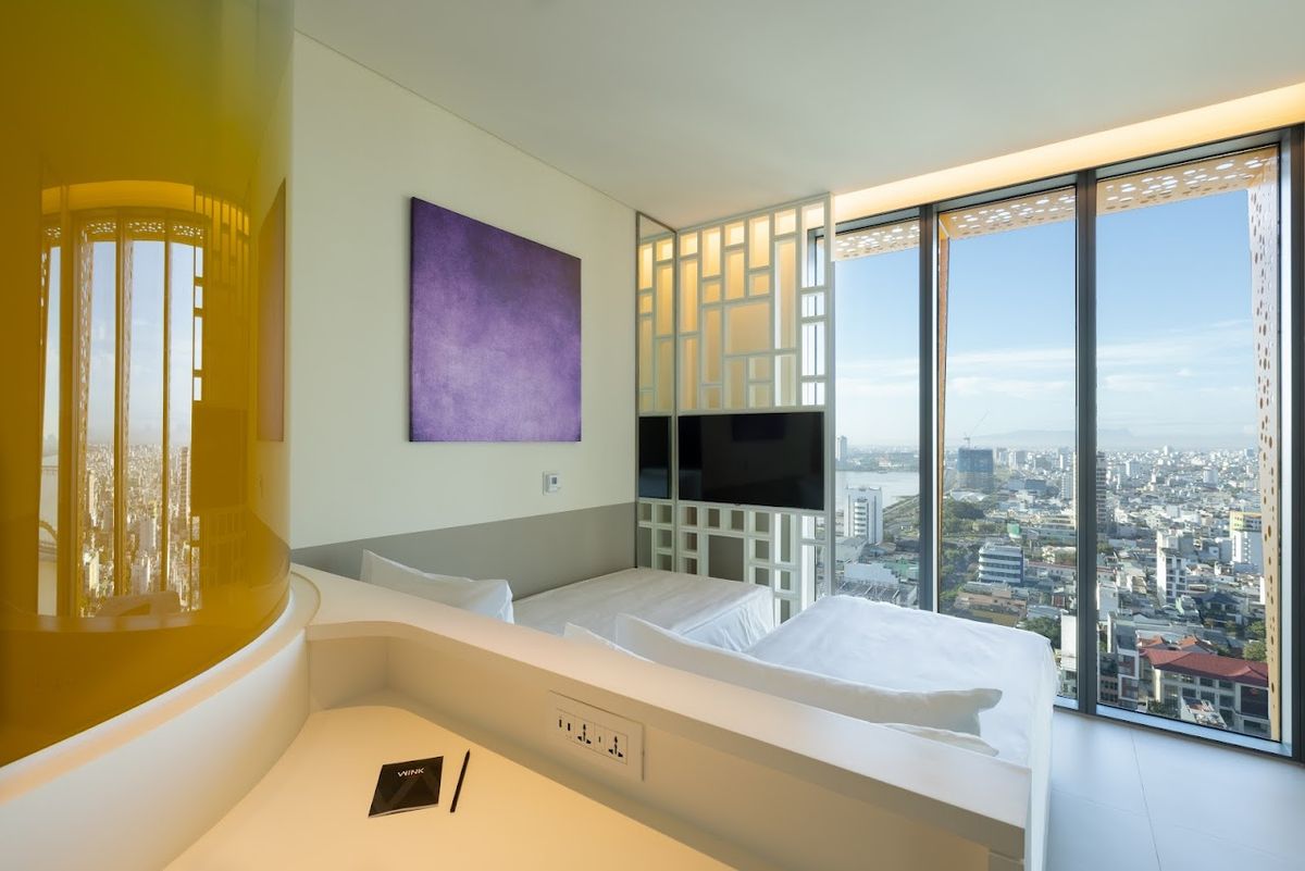 Wink Danang Centre, part of Unscripted by Hyatt room interior in Son Tra