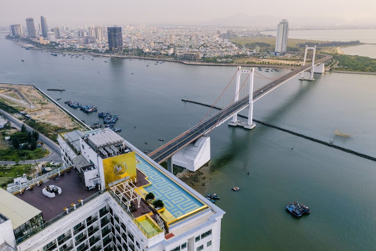 Wyndham Danang Golden Bay exterior in Da Nang City Centre