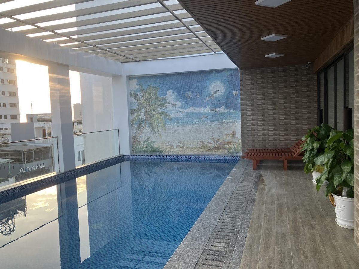 Zen Lotus Hotel & Apartment room interior in An Thuong